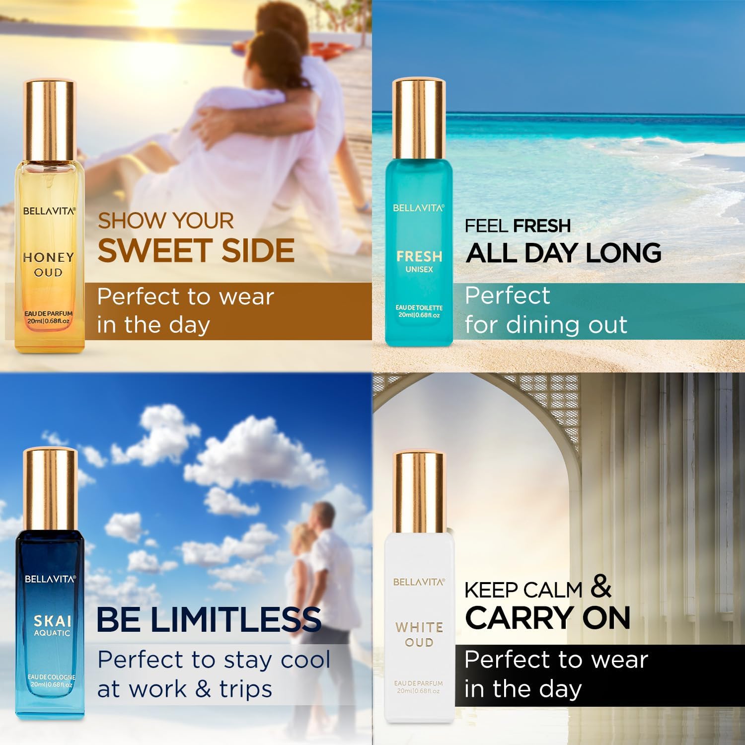 Generic Bella Vita Luxury Unis - Perfume Fragrance Gift Set 评论和价格