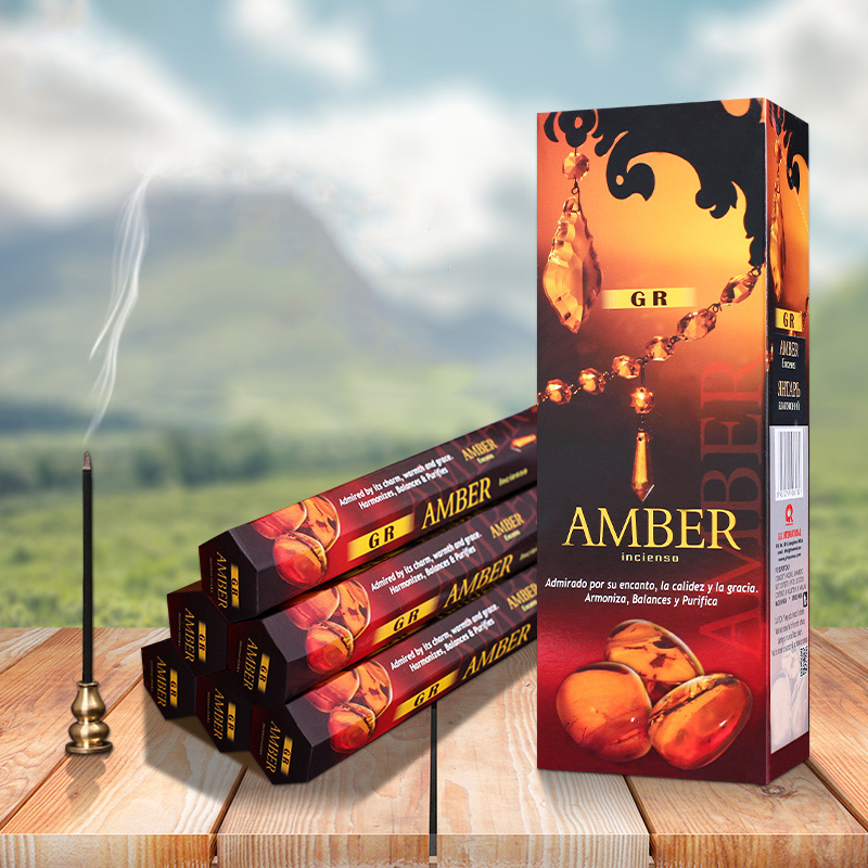 India Incense Amber Aroma Ince - Amber Musk Oil 评论和价格