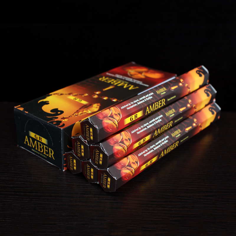 India Incense Amber Aroma Ince - Amber Musk Oil 评论和价格