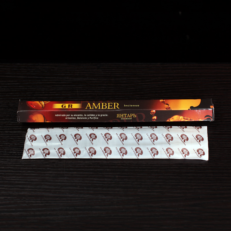 India Incense Amber Aroma Ince - Amber Musk Oil 评论和价格