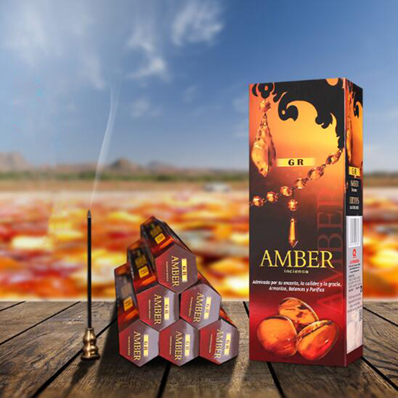 India Incense Amber Aroma Ince - Amber Musk Oil 评论和价格
