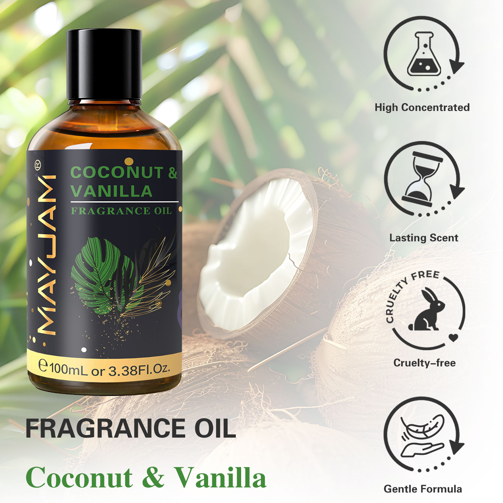 MAYJAM Coconut Vanilla Sea Bre - Amber Musk Oil 评论和价格